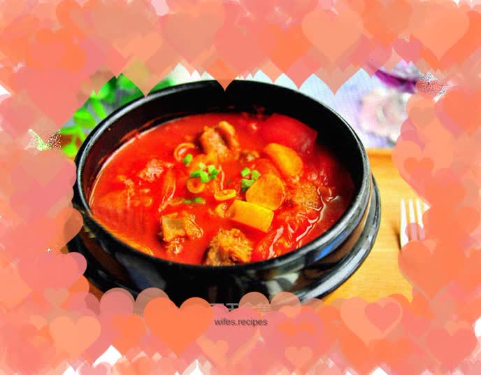 Tomato Braised Beef Brisket——Youkang Korean Cuisine