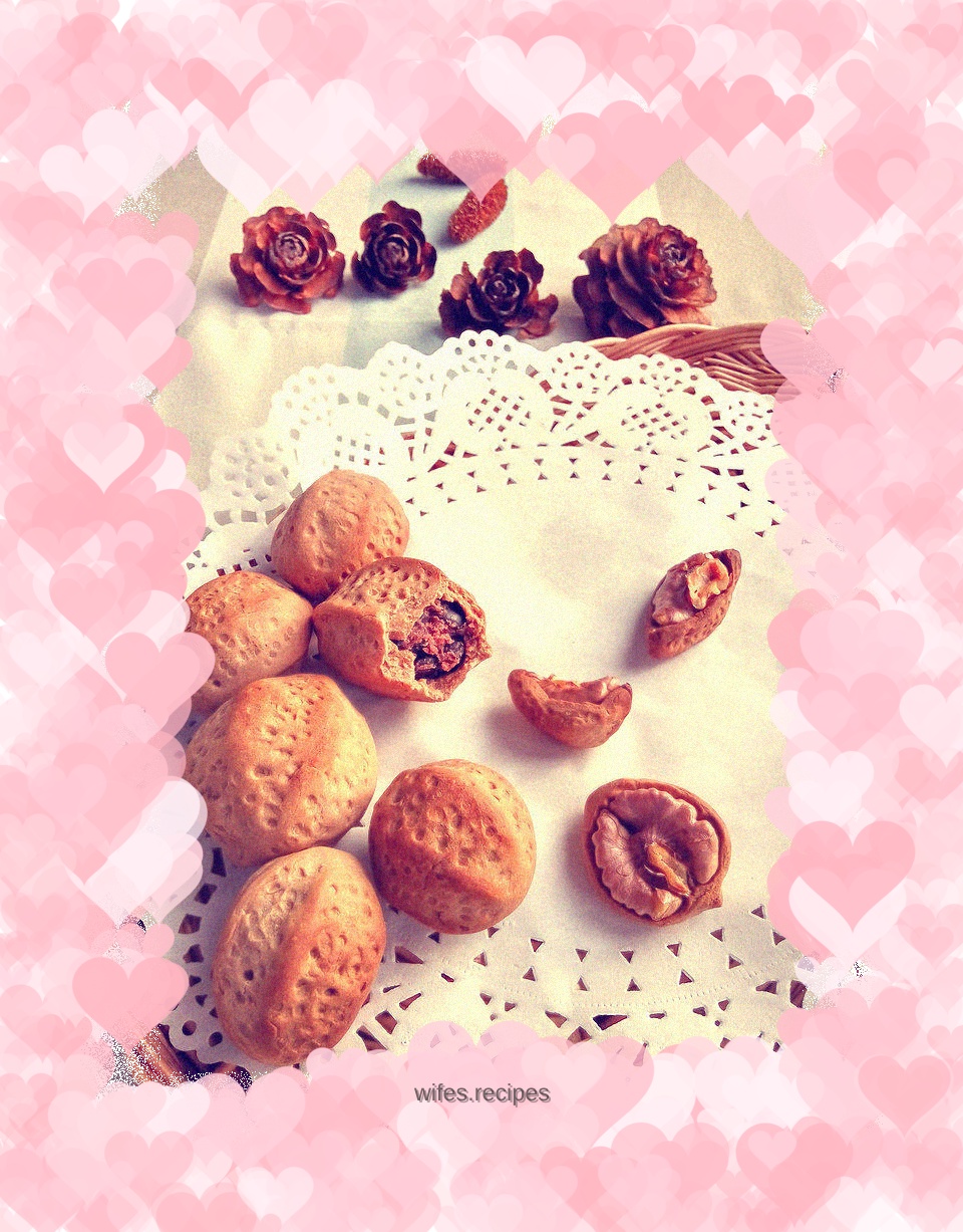 Simulated Walnut Burnt Fruit