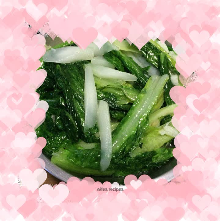 Garlic lettuce