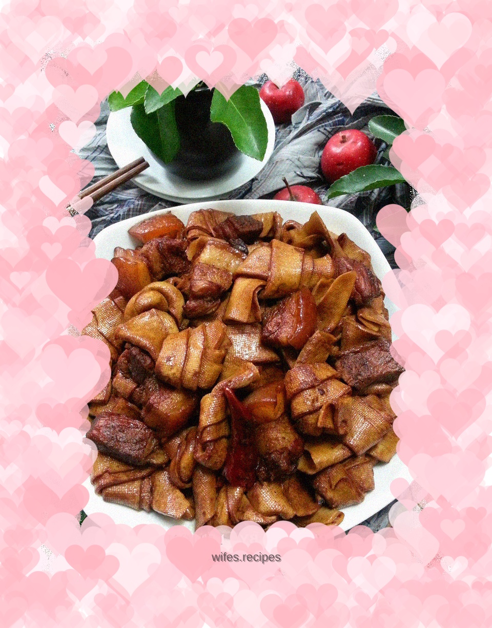 Mom's taste--Qianzhang grilled pork belly