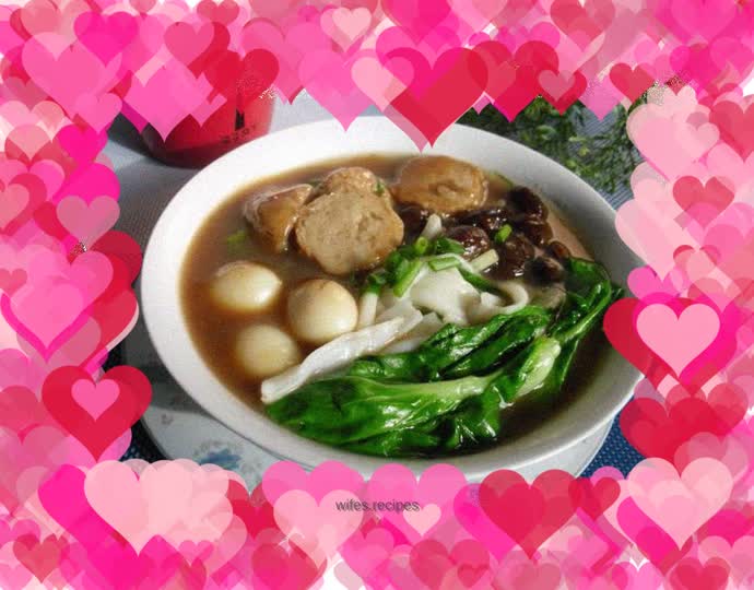 Simple and delicious breakfast-----three fresh soup noodles