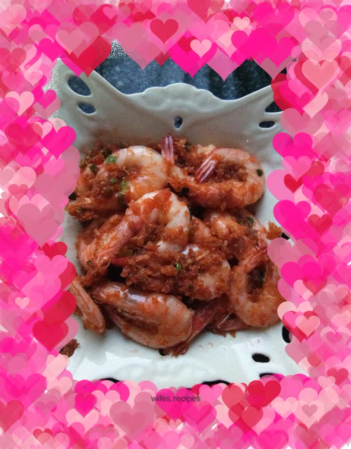 Fried prawns