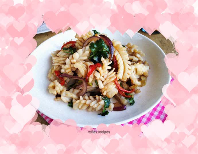 【Yantai】Fried squid with onions