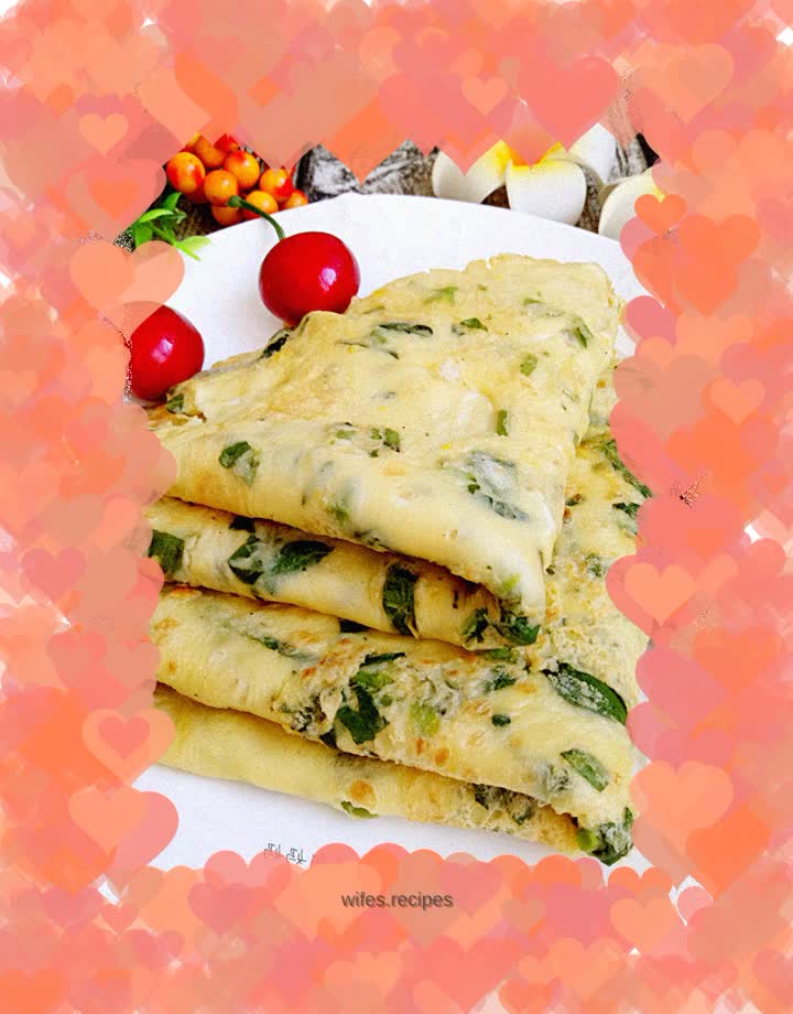 Peppermint Egg Pancake