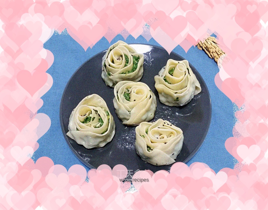 Rose Fried Dumplings