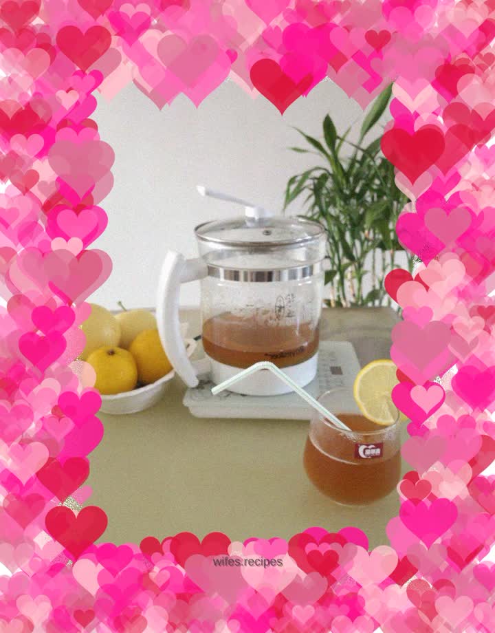 Lemon ginger tea