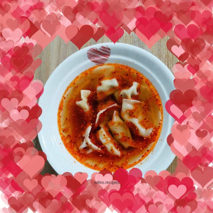 Boiled Dumplings with Spicy Oil