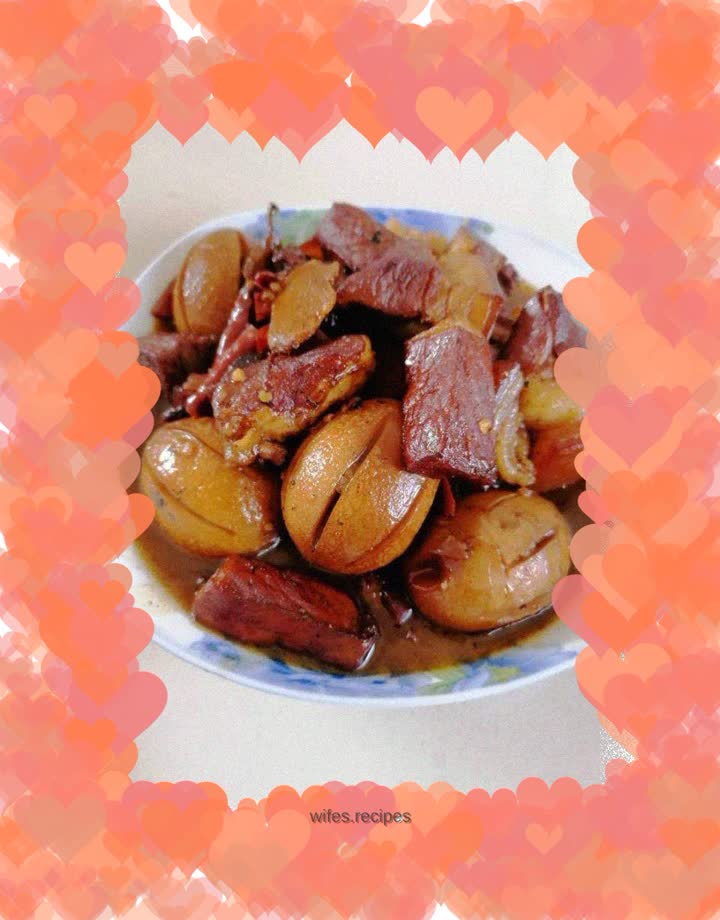 Braised Pork with Egg