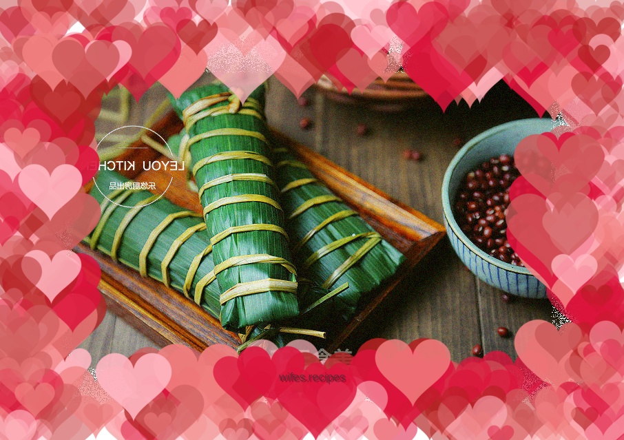 Red bean rice dumpling