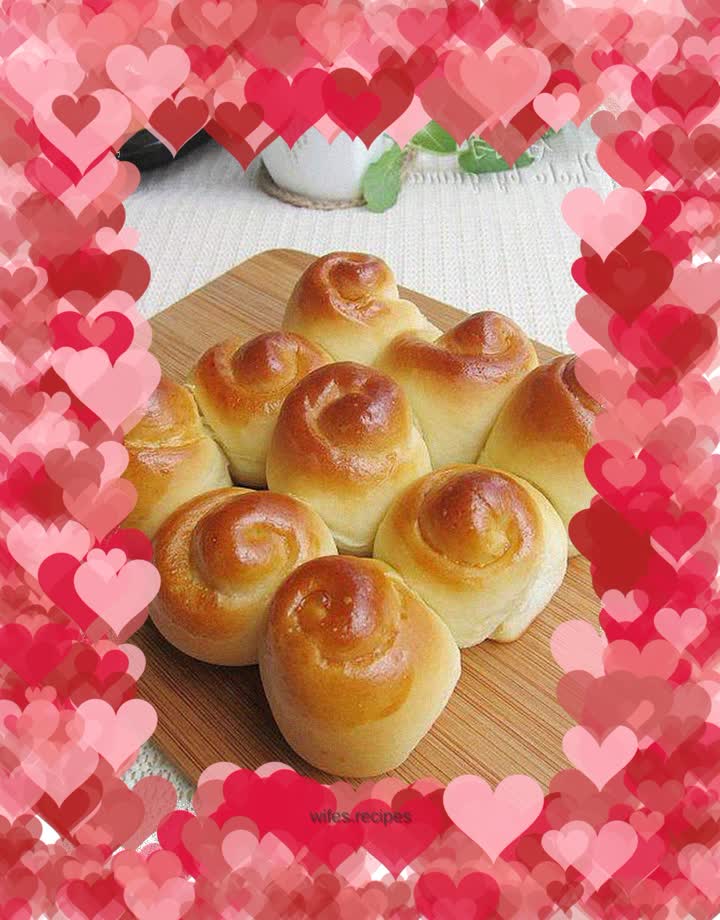 Honey crispy buns