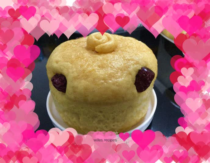 Pumpkin steamed buns