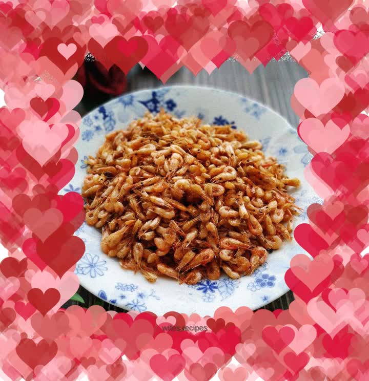 Crispy fried river shrimp