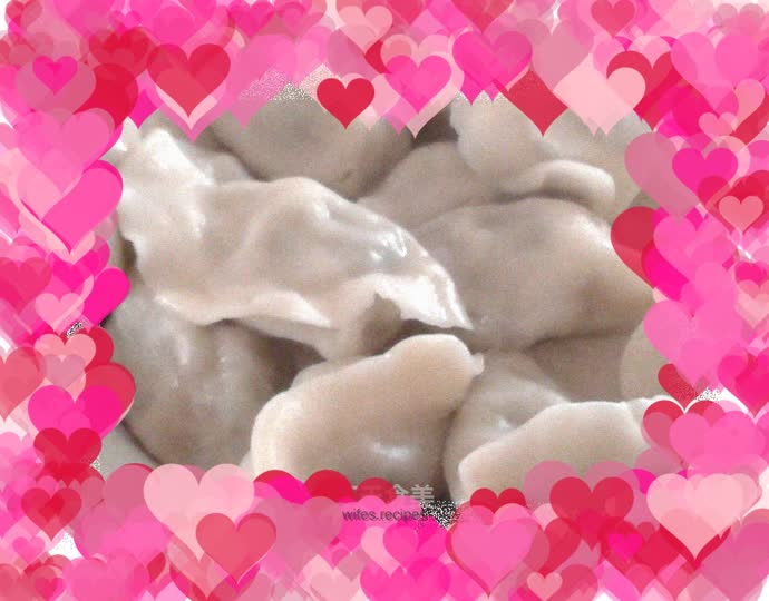 Fragrant wild vegetables - shepherd's purse and fresh meat dumplings