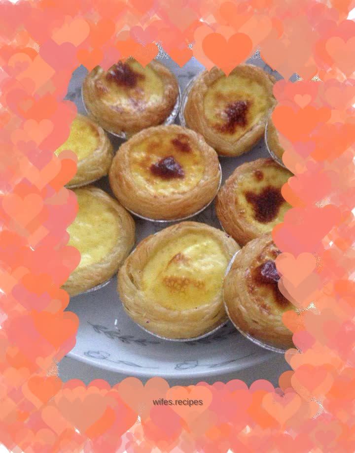 Portuguese egg tart