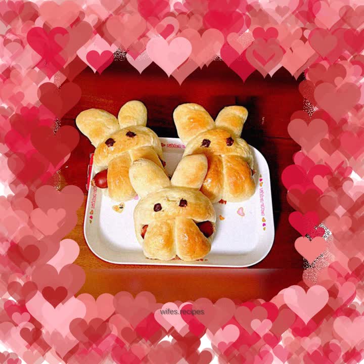 Bunny Hot Dog Bun