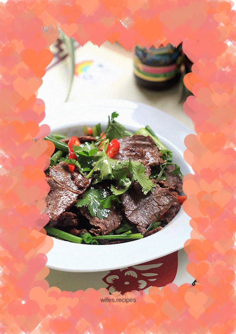 Beef with spicy sauce