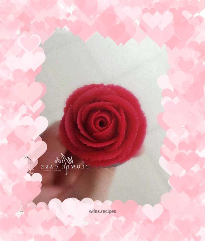 Chinese Valentine's Day/Roses decorated with red bean paste🌹