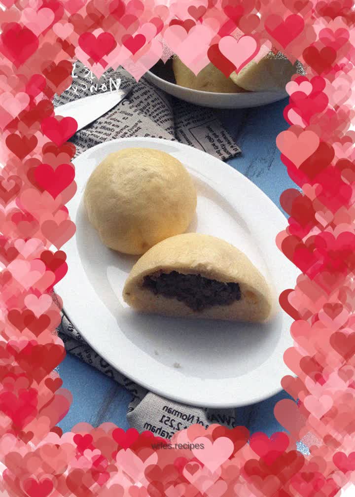 The same delicious bean buns – mung bean buns