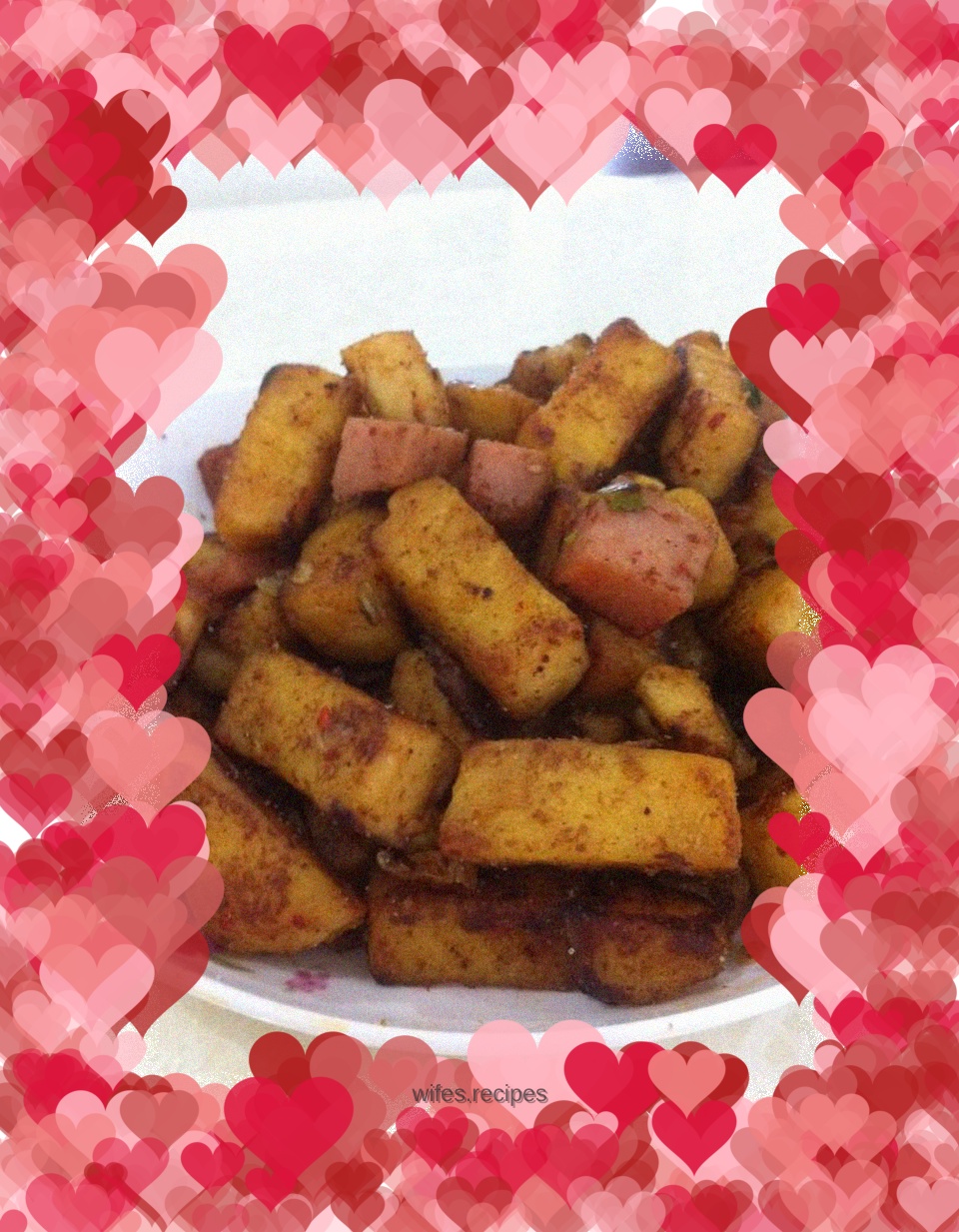 Ham and steamed buns