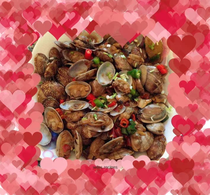 Spicy fried clams