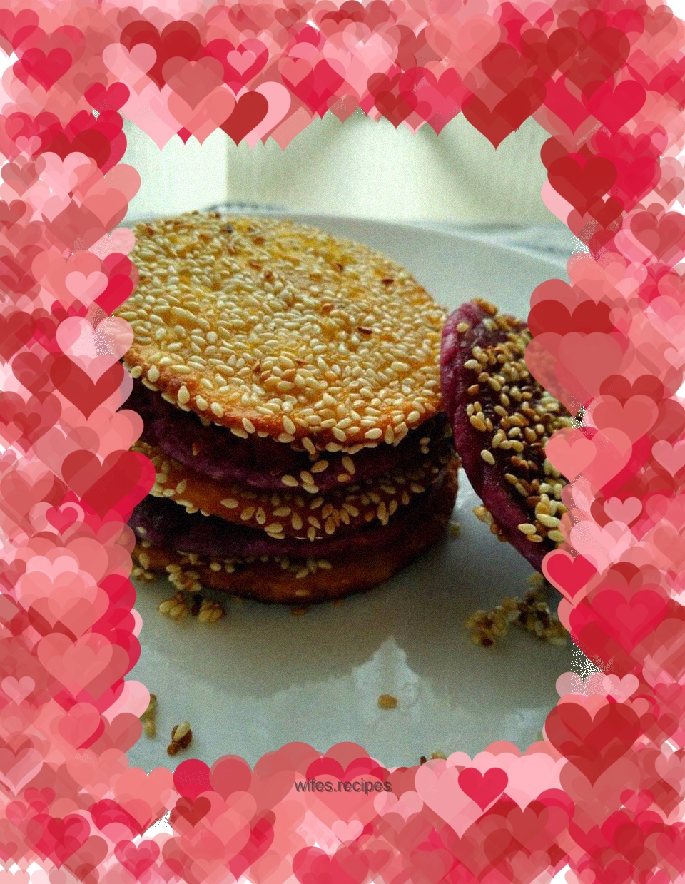 Healthy Afternoon Tea～Pumpkin Sesame Cake～Purple Sweet Potato Sesame Cake