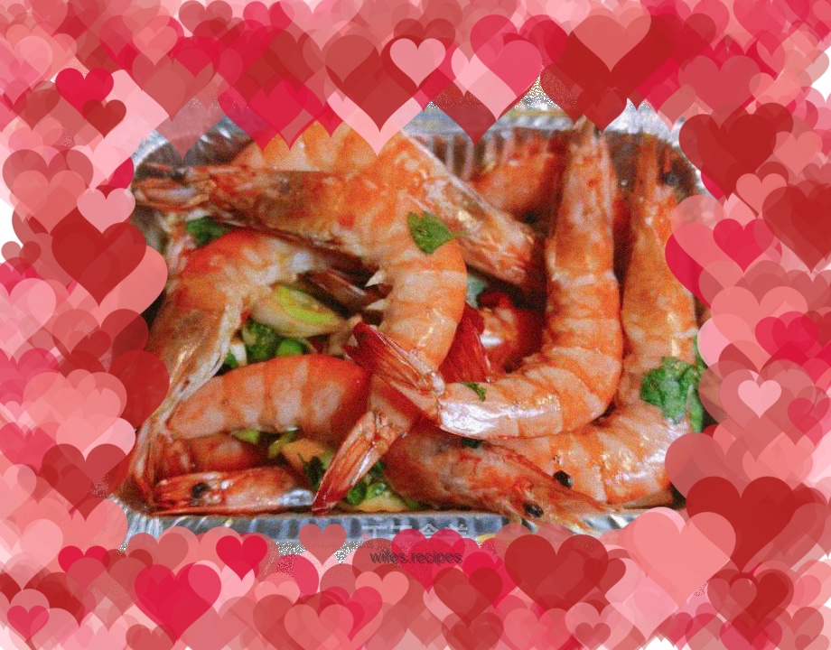 Oven grilled shrimp