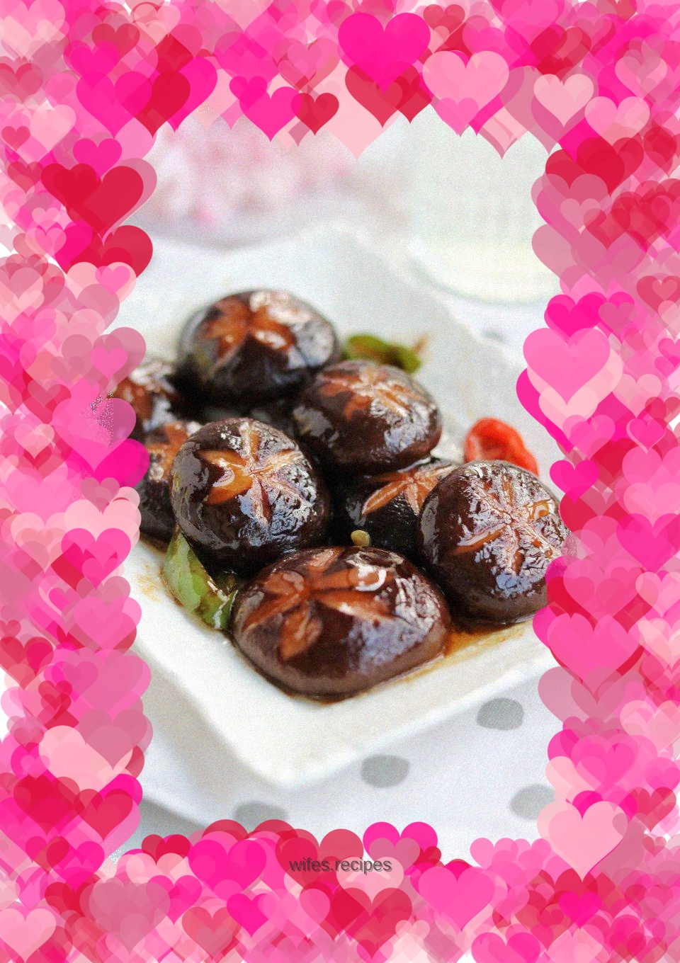 Pan-fried Shiitake Mushrooms in Oyster Sauce