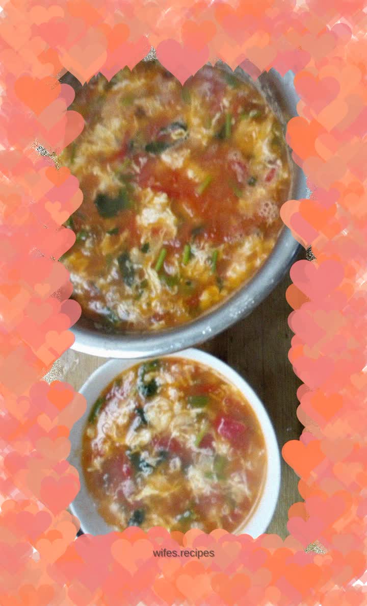 Tomato and egg soup