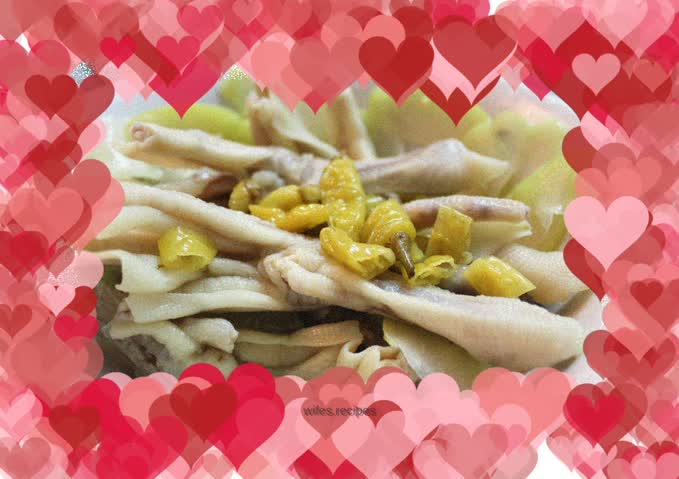 Pickled pepper duck web