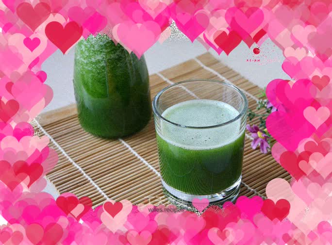 Cucumber juice that clears away heat