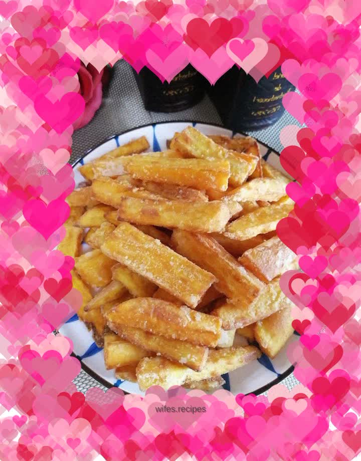 Fried sweet potato fries