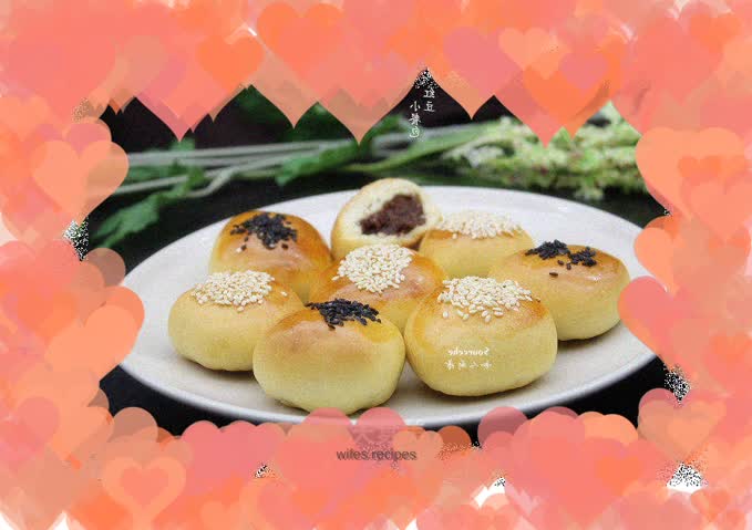 Red bean snack bag