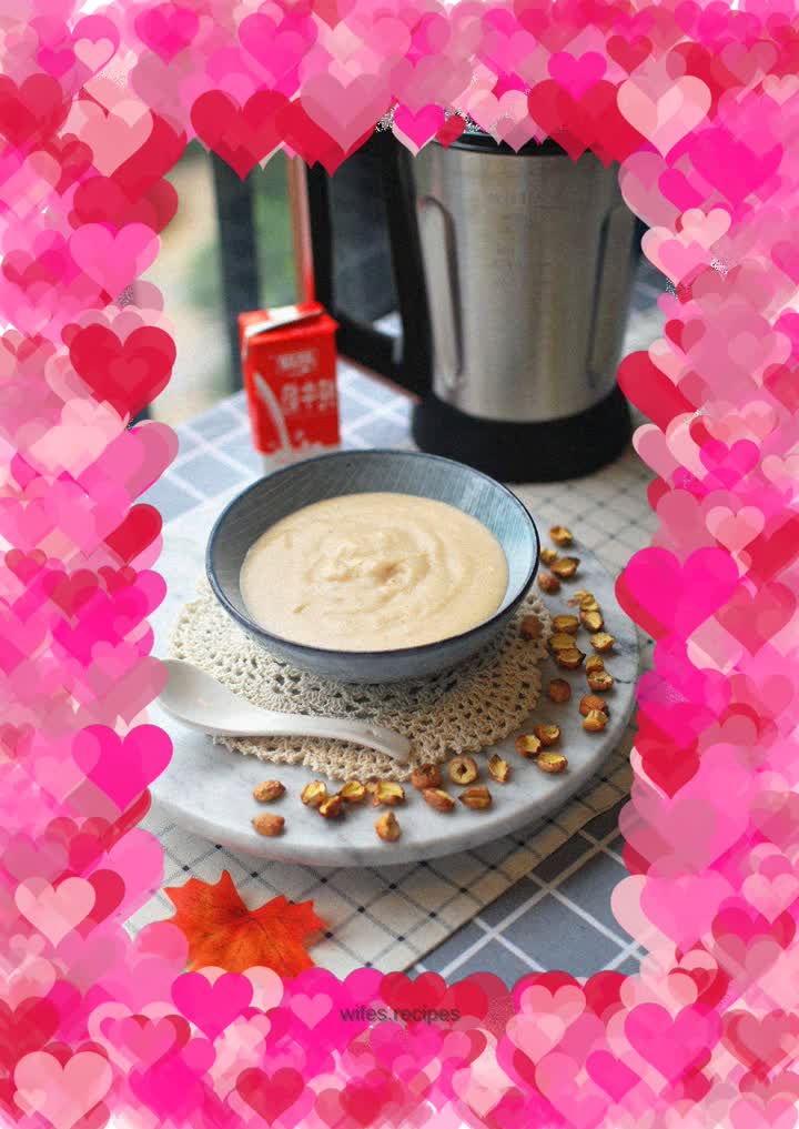 Lotus seed milk paste