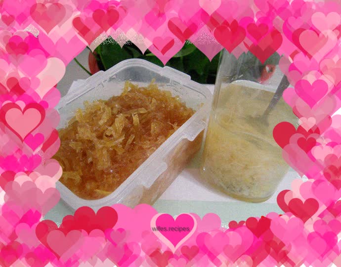 Honey grapefruit tea