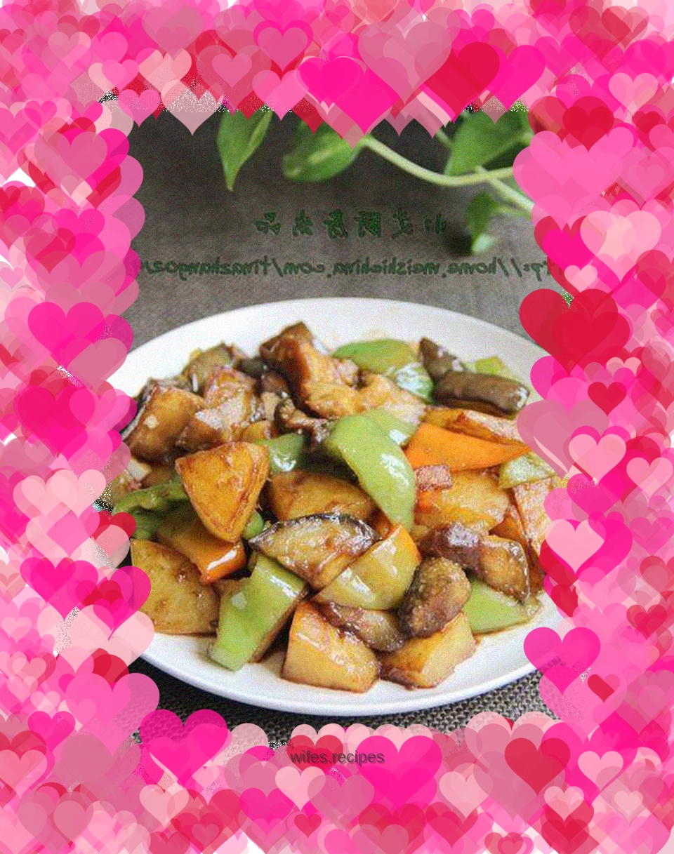 Less oily version of three delicacies