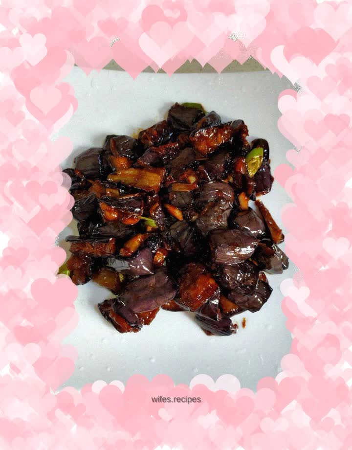 Braised eggplant
