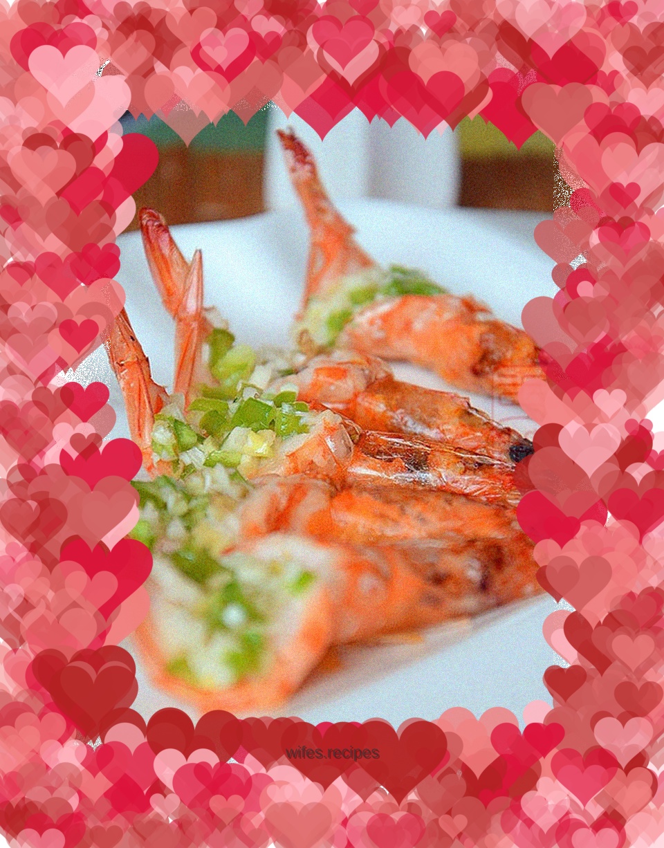 Grilled Shrimp with Garlic Sauce