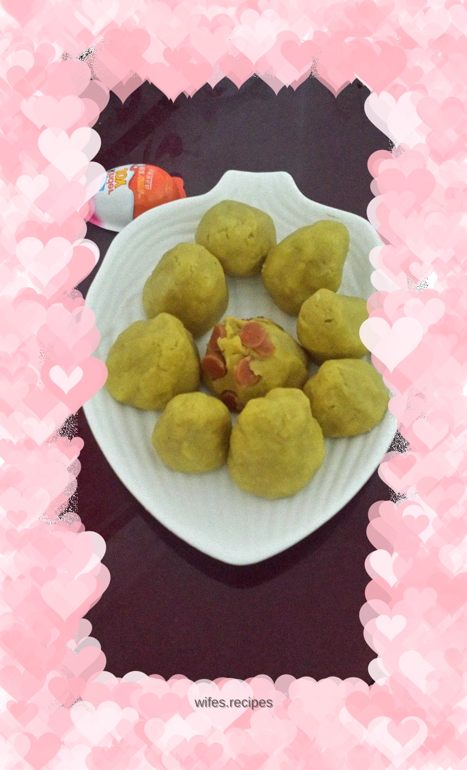 Milky corn steamed bun