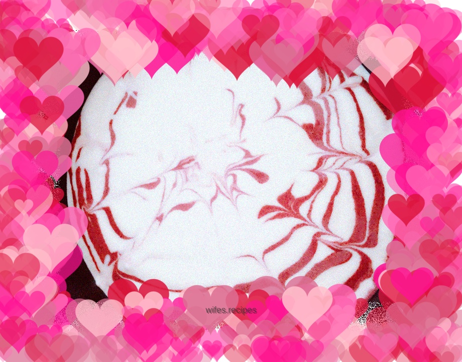 8-inch zebra pattern chiffon cake