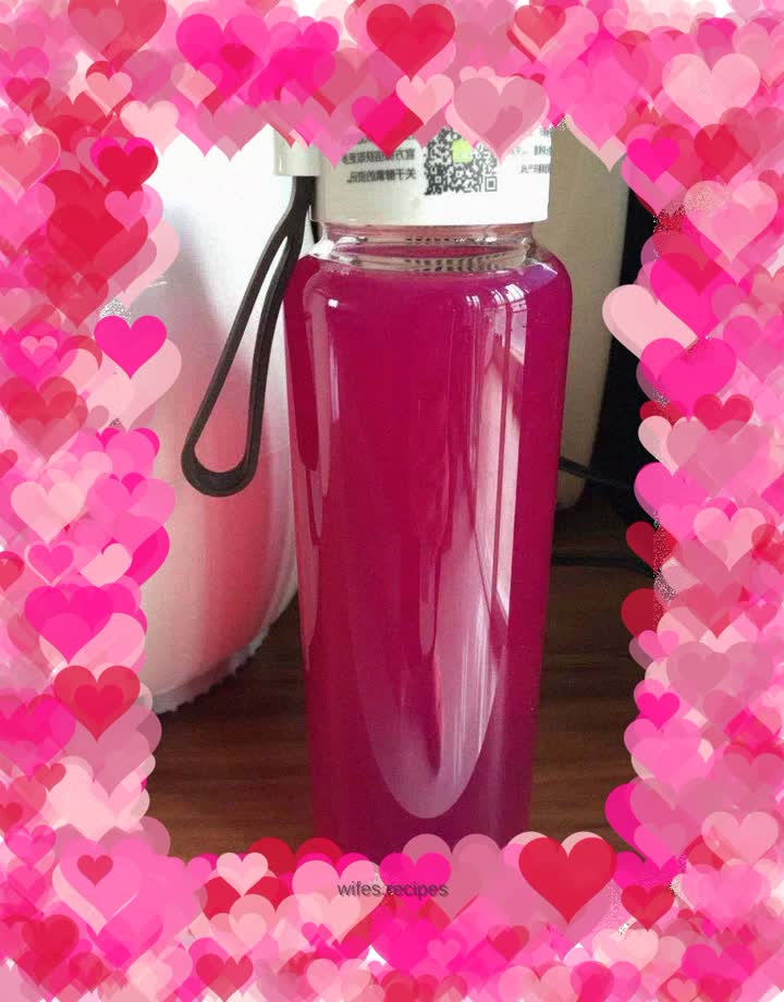 Dragon fruit and kiwi fresh brew enzyme