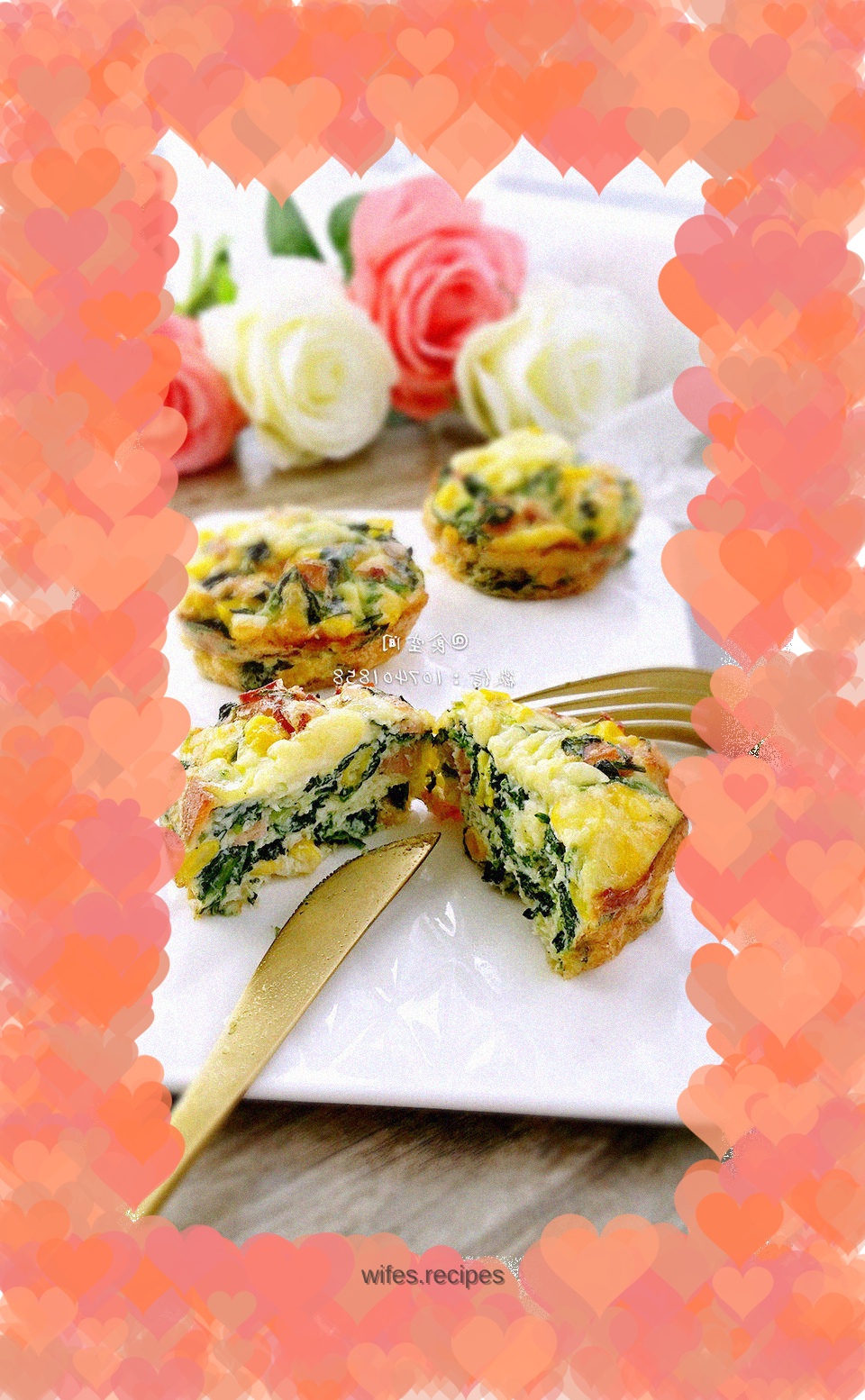 The power bank of ancient power - spinach savory cake