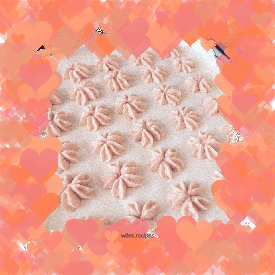 Fantasy pink cherry blossom cookies