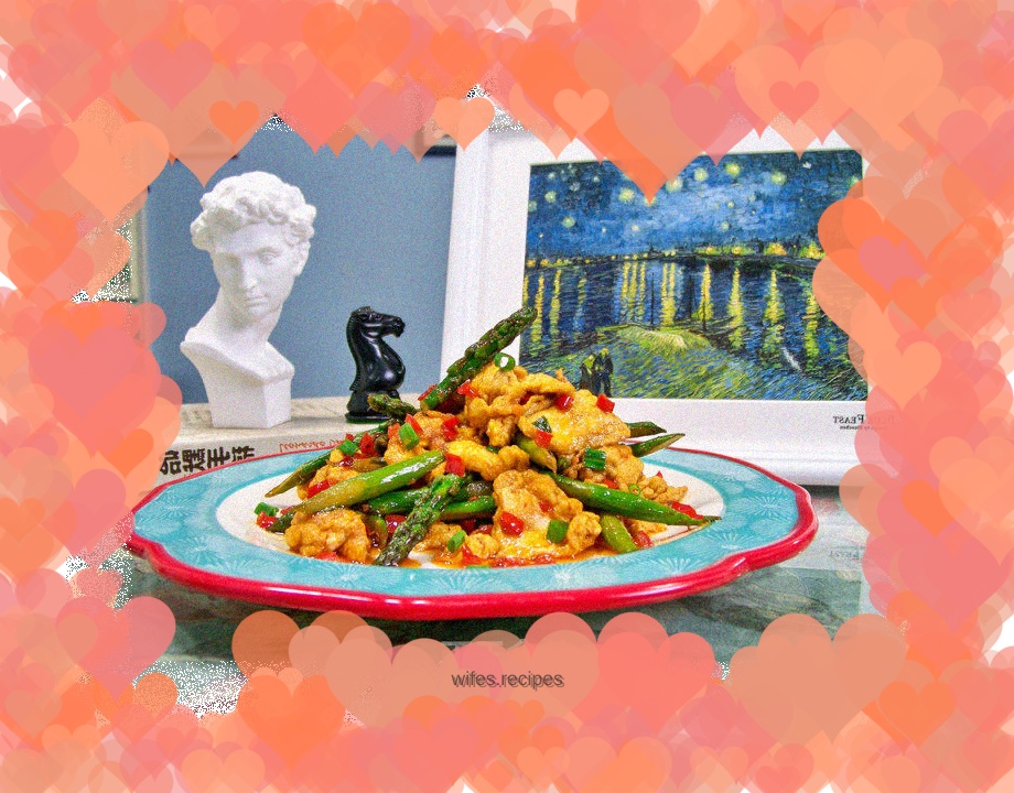 Lao Gan Ma Asparagus Scrambled Eggs