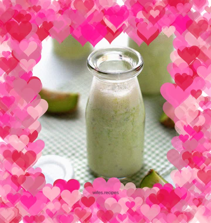 Sweet and Sour Kiwi Milkshake