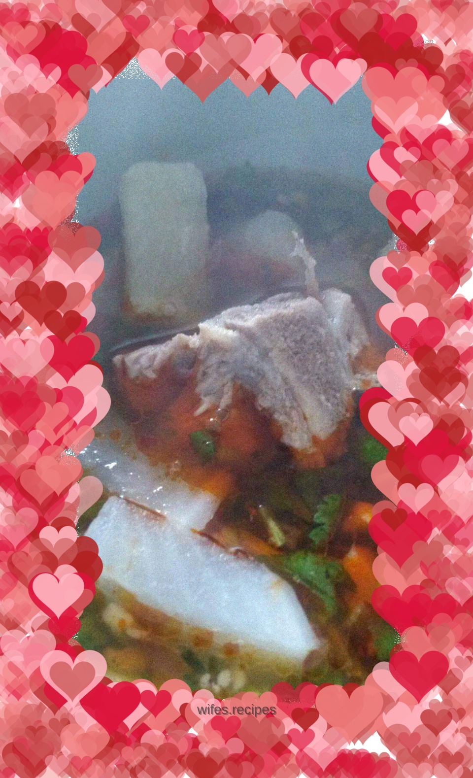 Green-skinned white radish