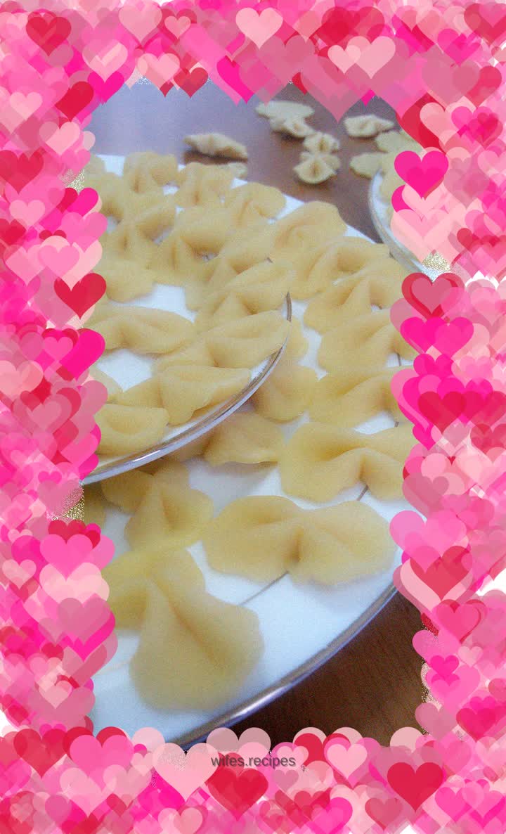 Whole egg dough------Butterfly dough