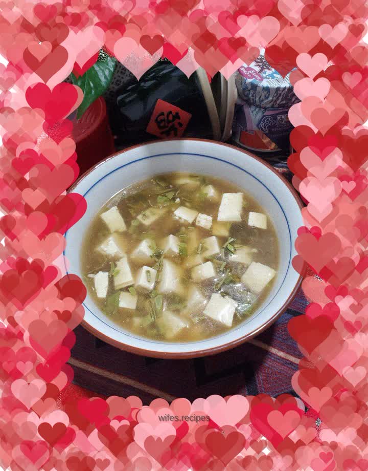 Toon tofu soup