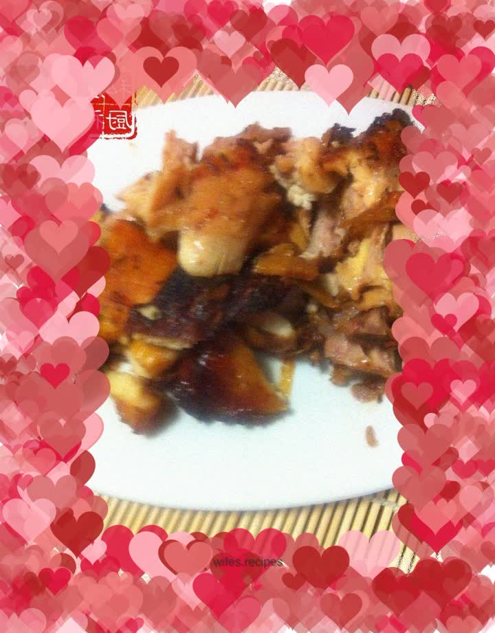 Grilled chicken legs