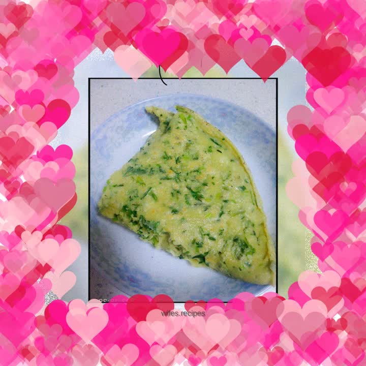 Cilantro Egg Pancake
