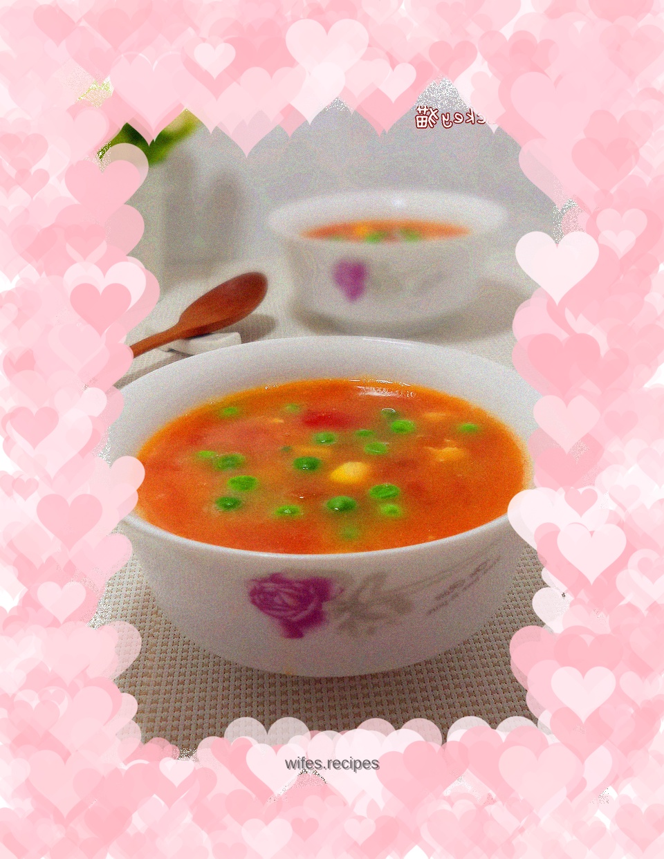 Tomato and Pea Soup